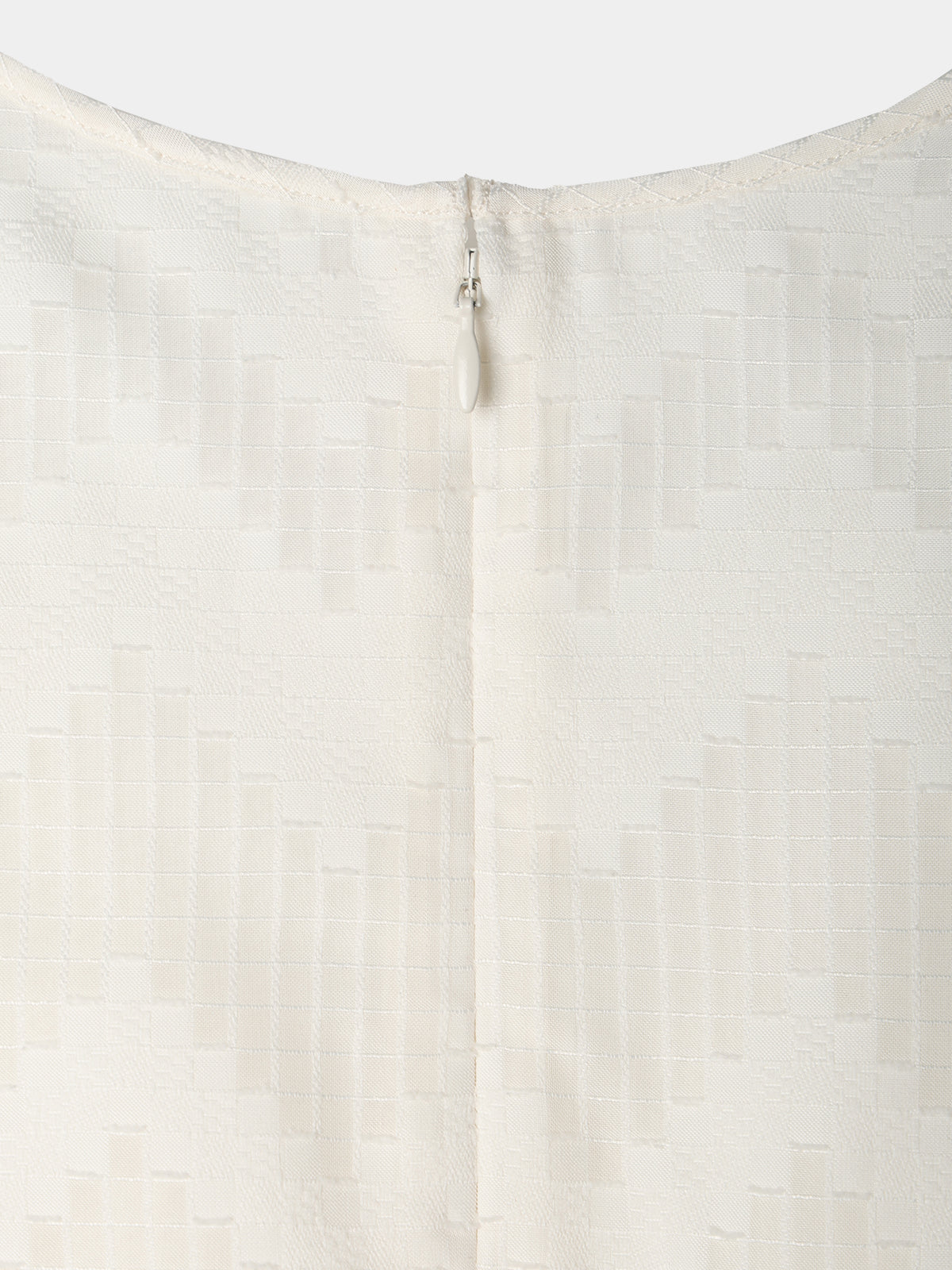 Cut jacquard sheer Dress