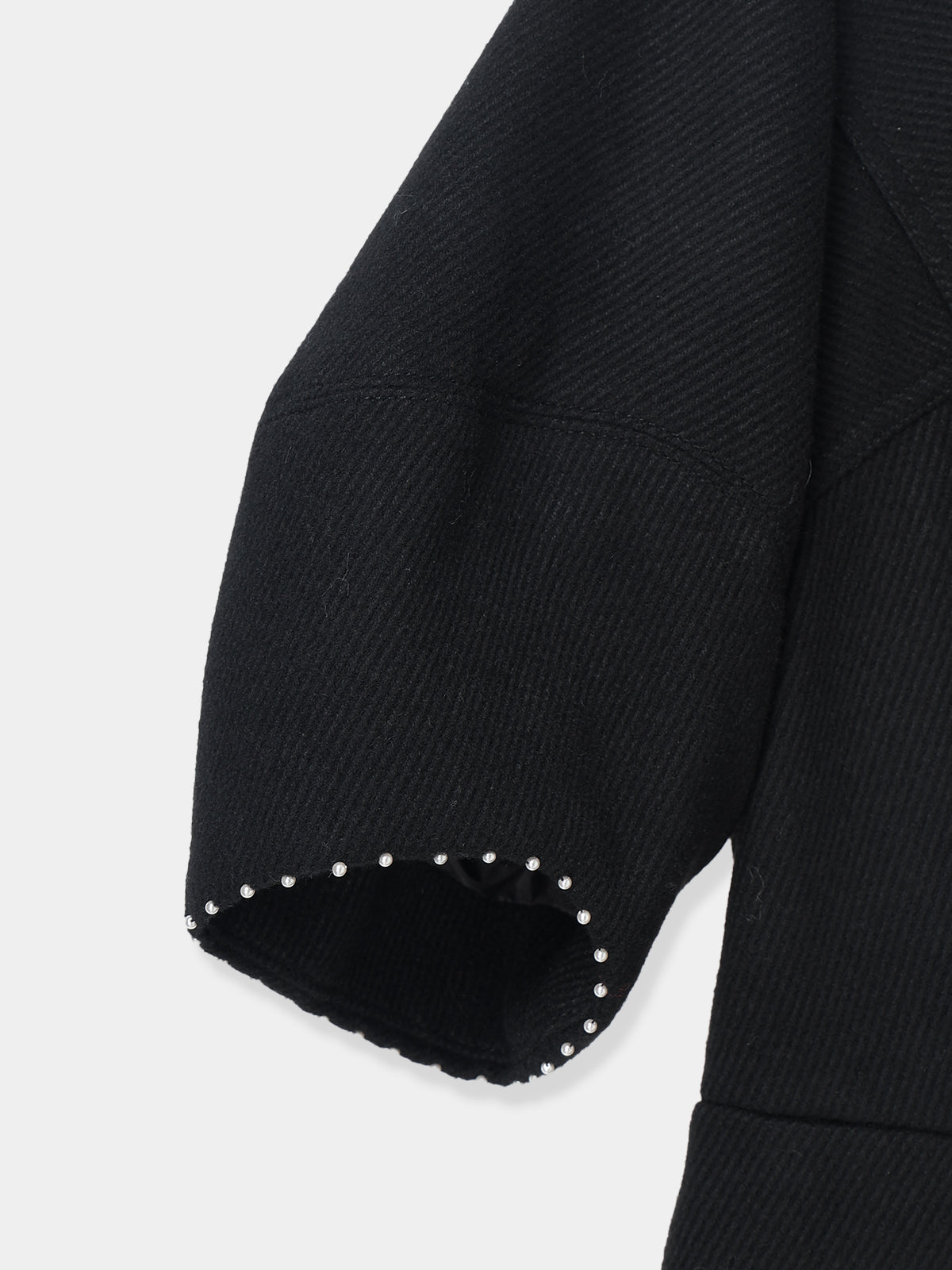 Pearl Trim Wool Combinaison