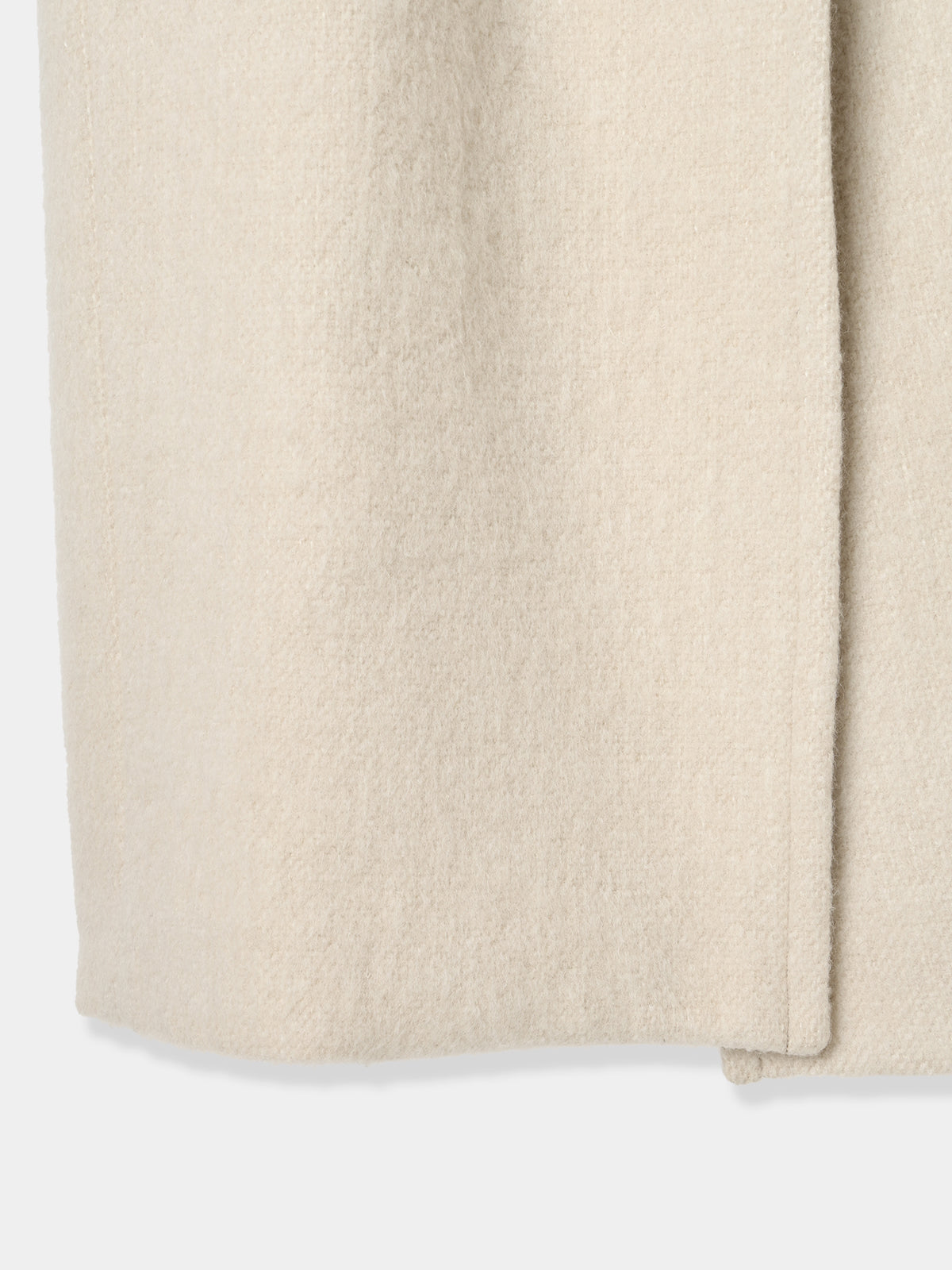 Cape collar Narrow line coat