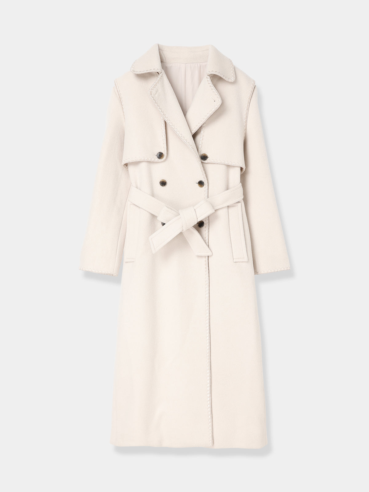 Royal Geelong Wool Trench Coat