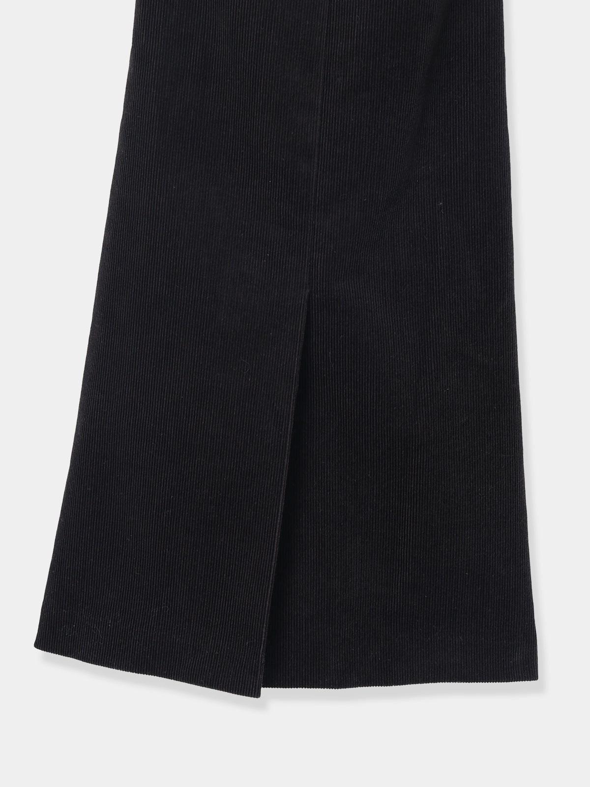 Back Vents Corduroy Flare Pants