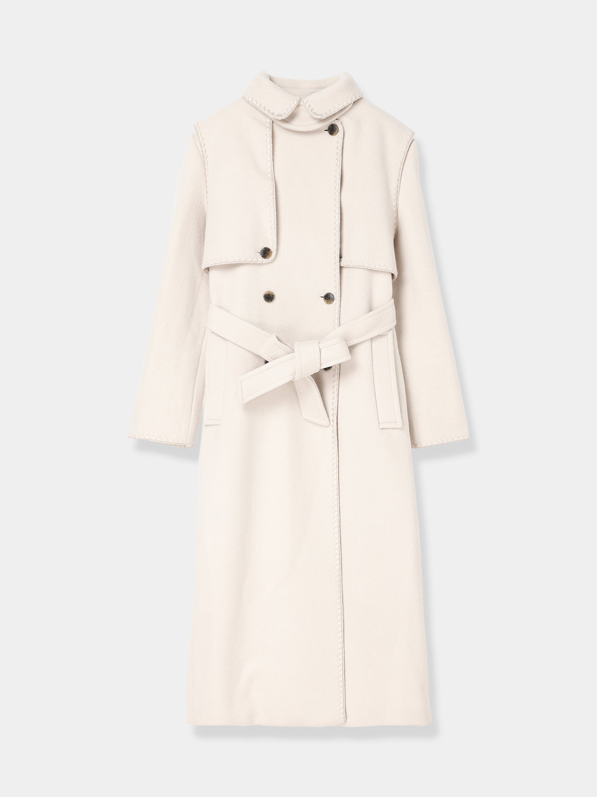 Royal Geelong Wool Trench Coat