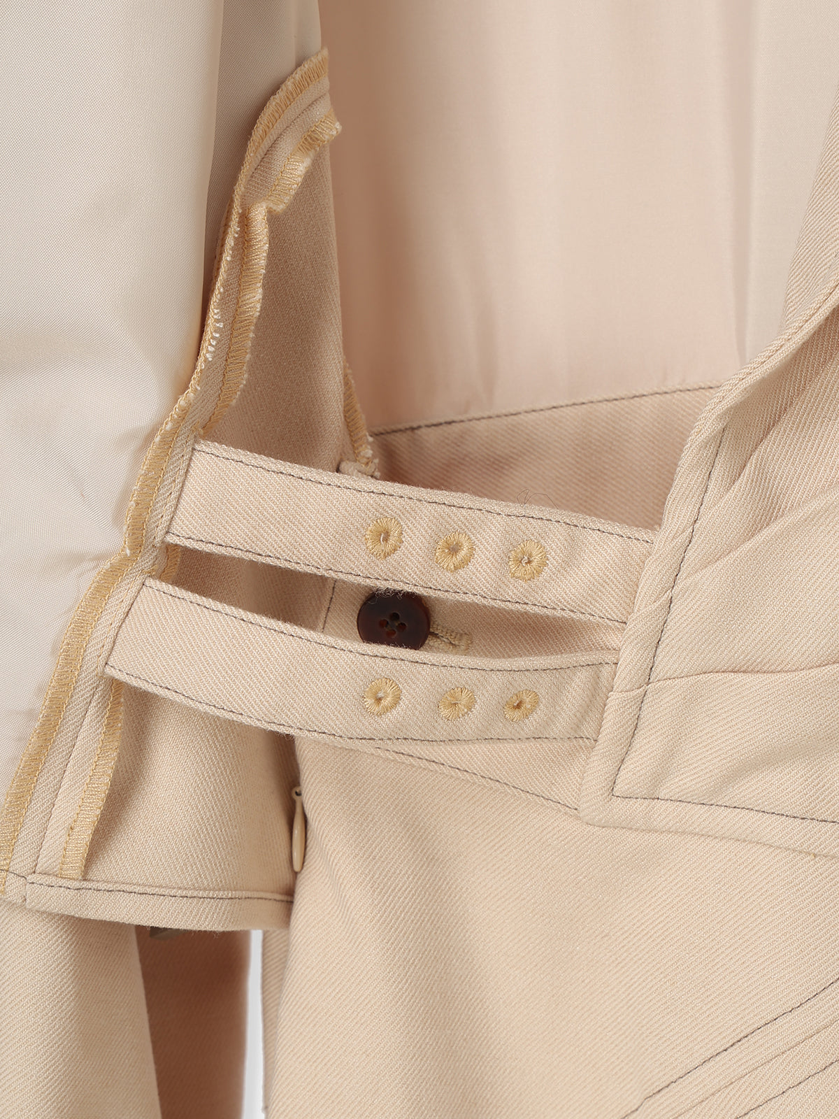 Asymmetric Side Buckle Dress