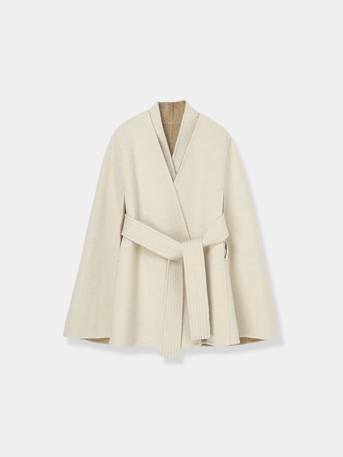 Dual Face Cape Coat