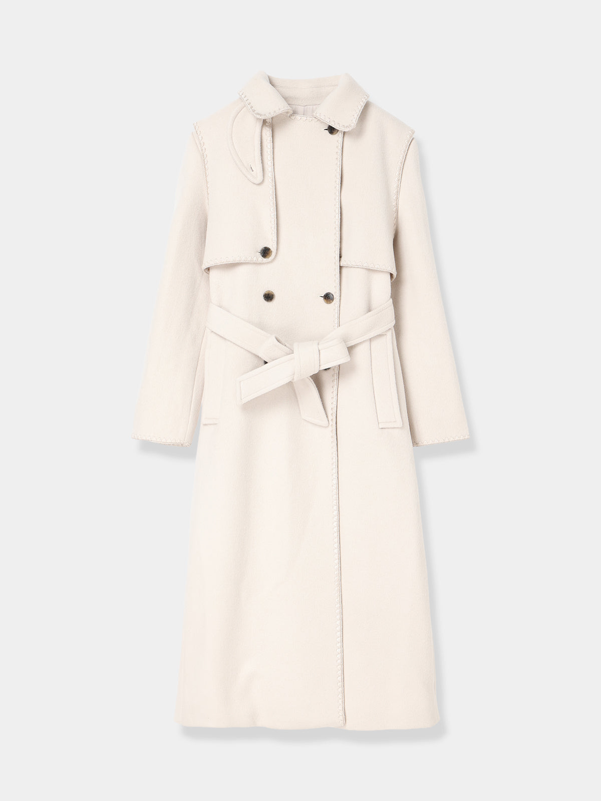 Royal Geelong Wool Trench Coat