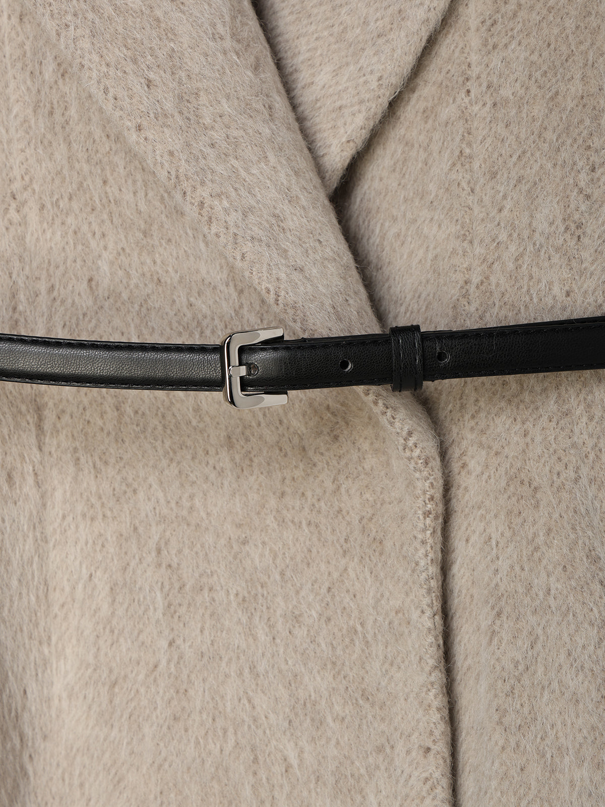 Belted Chester coat