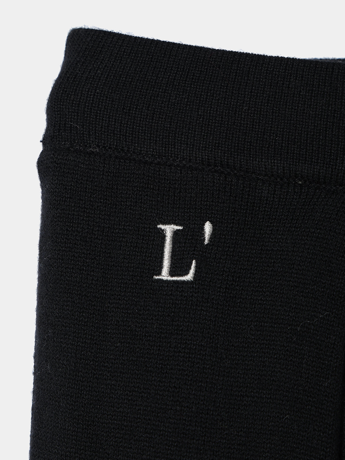 Wide knit Pants