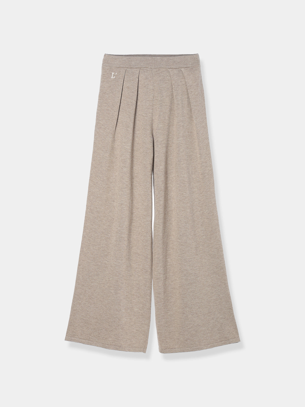 Wide knit Pants