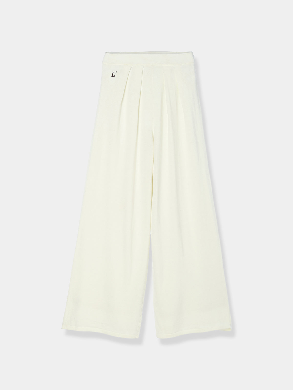 Wide knit Pants