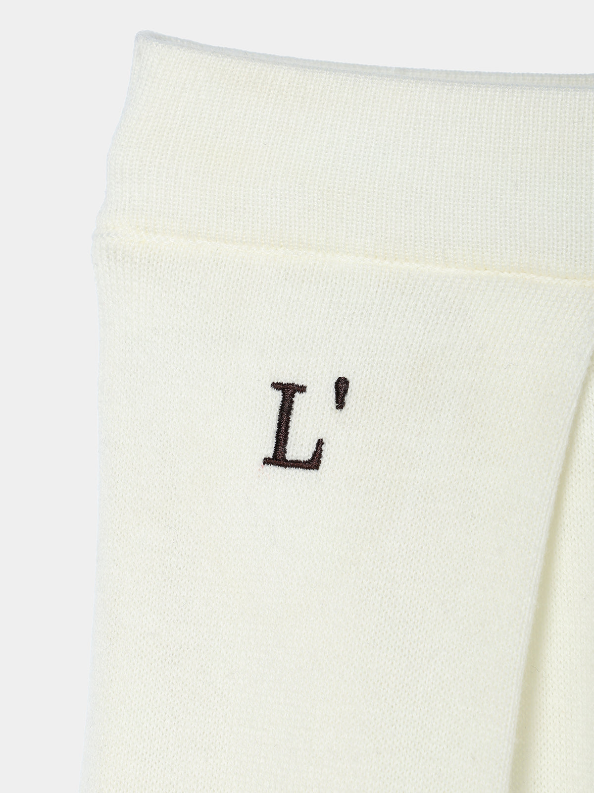 Wide knit Pants