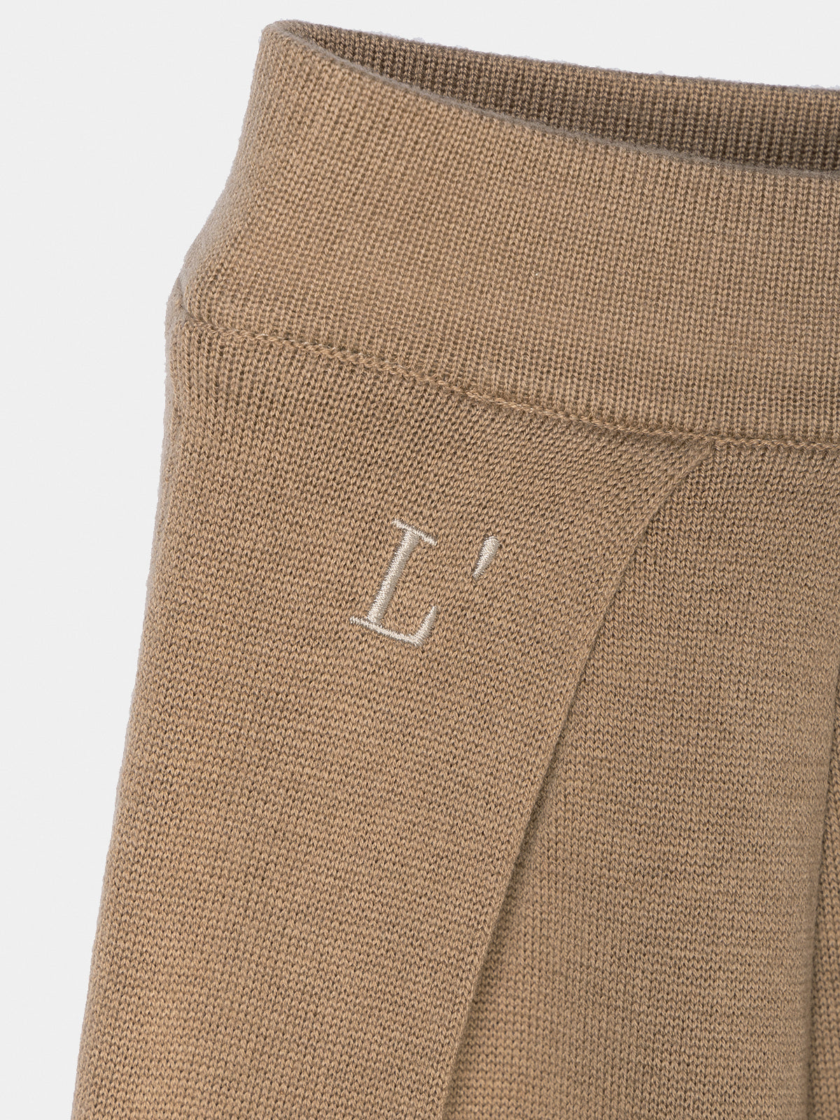 Wide knit Pants