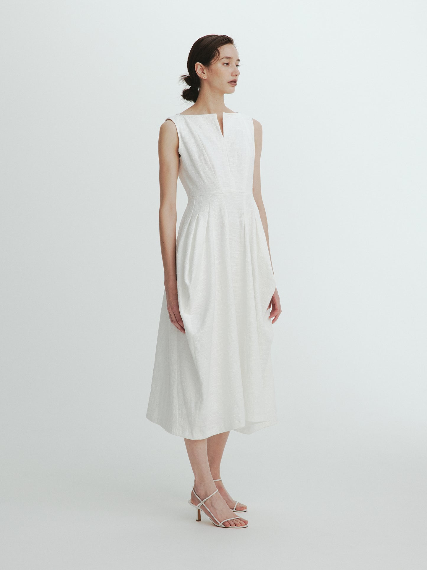 Slab tweed Cocoon Dress