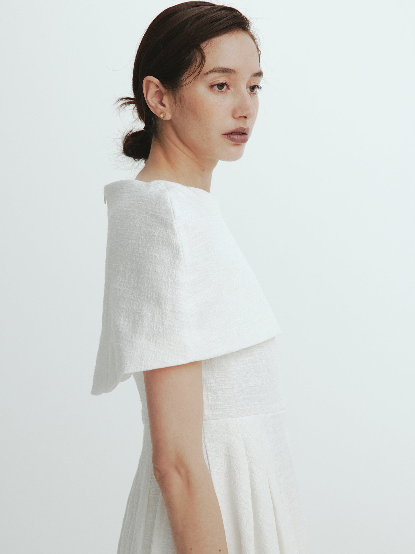 Slab tweed Cocoon Dress