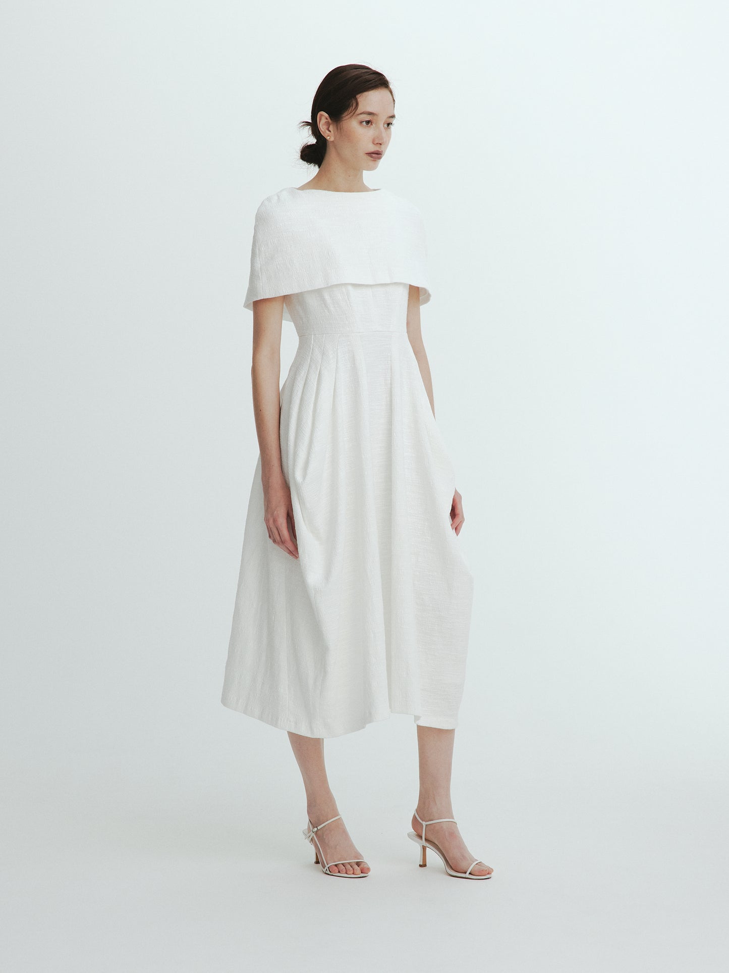 Slab tweed Cocoon Dress