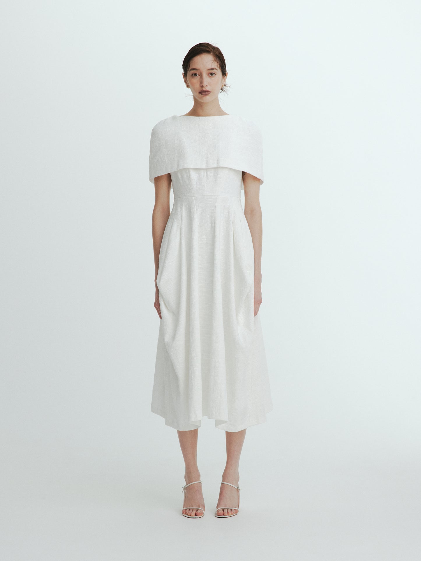 Slab tweed Cocoon Dress