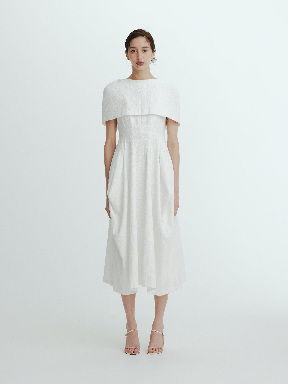 Slab tweed Cocoon Dress