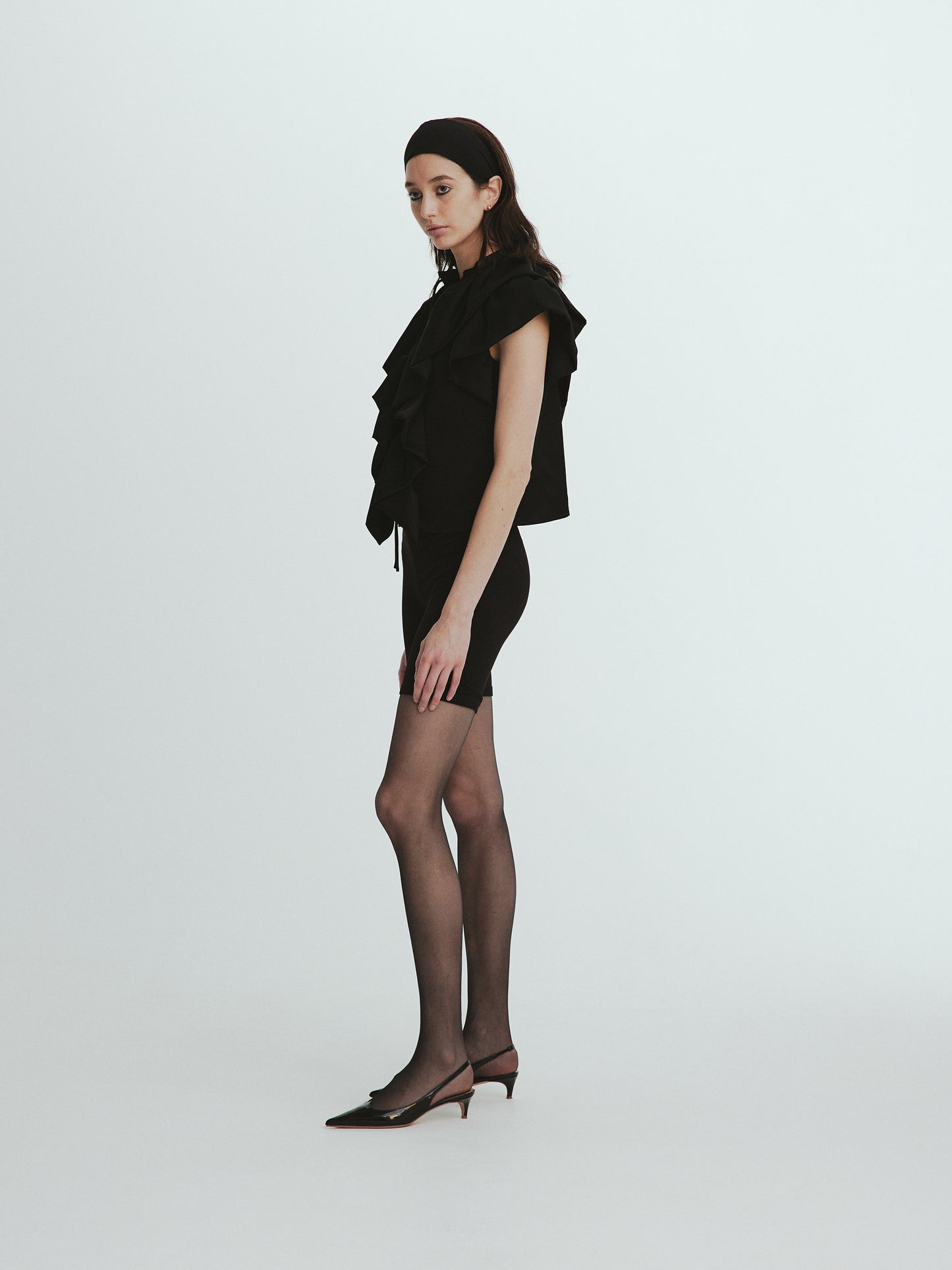 Raffle Satin Blouse