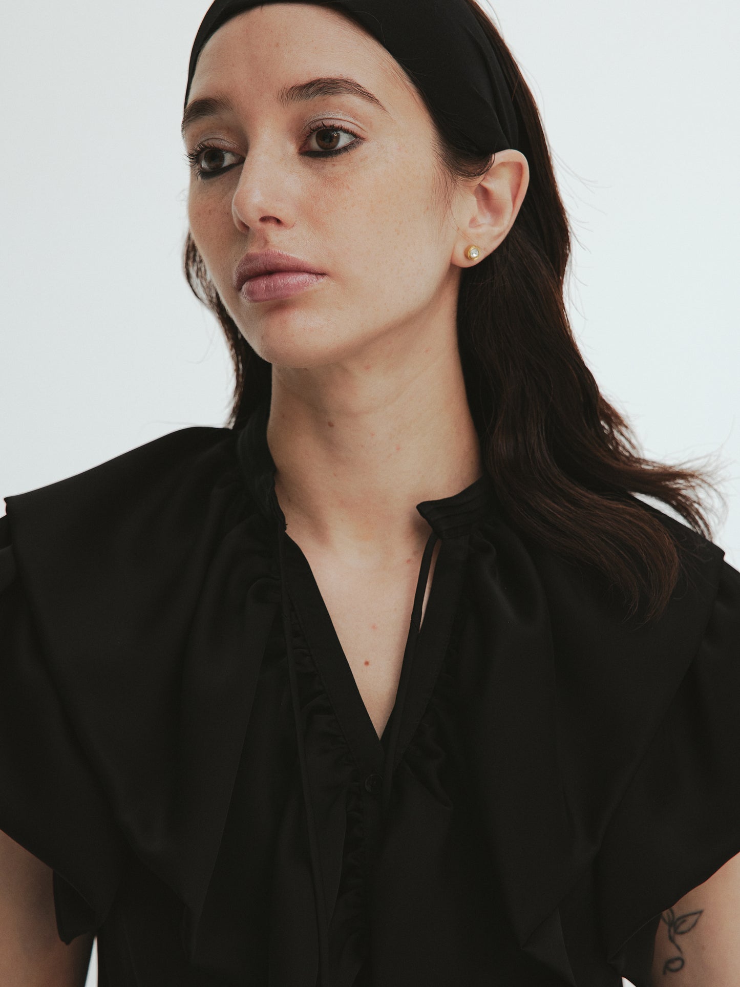 Raffle Satin Blouse