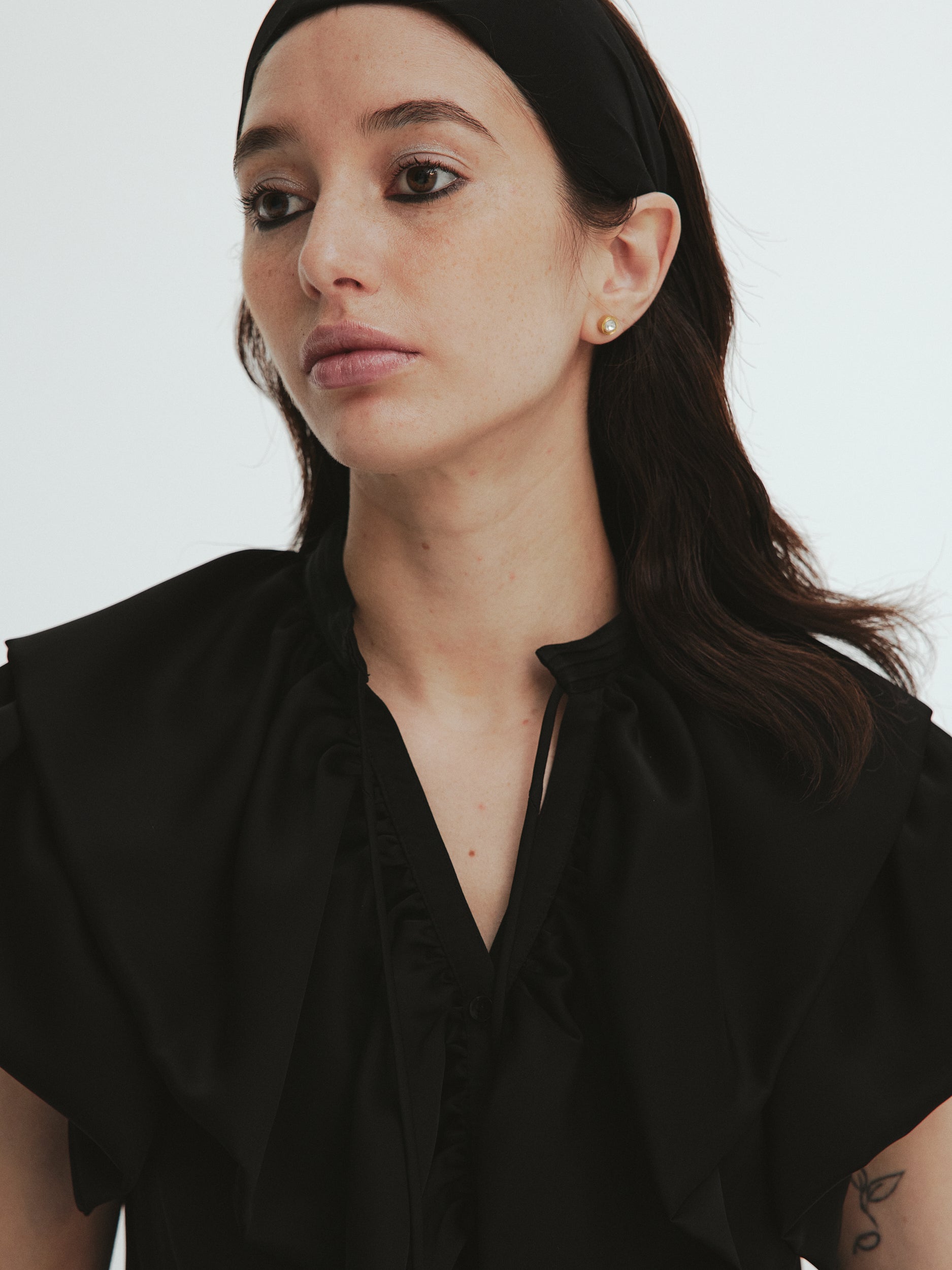 Raffle Satin Blouse