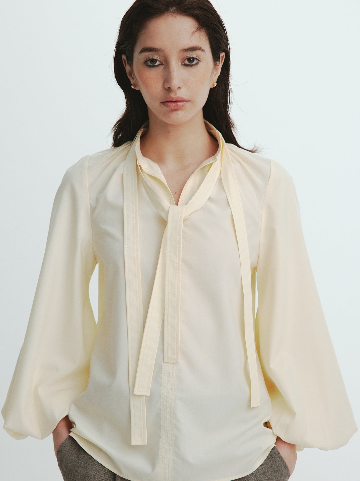 Double tie Blouse