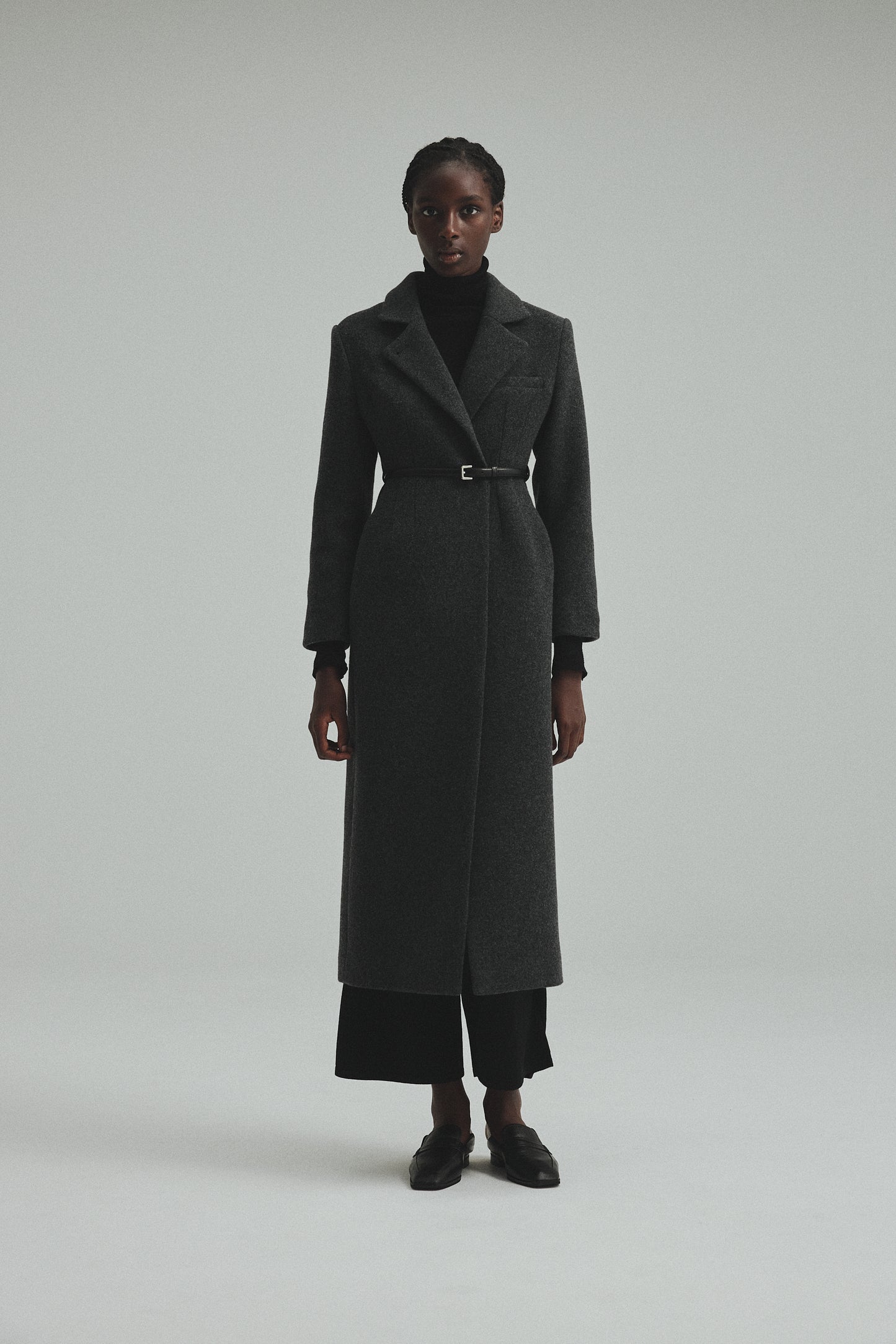 Belted Chester coat
