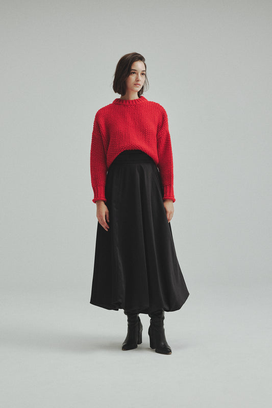 Waist Drape Balloon skirt