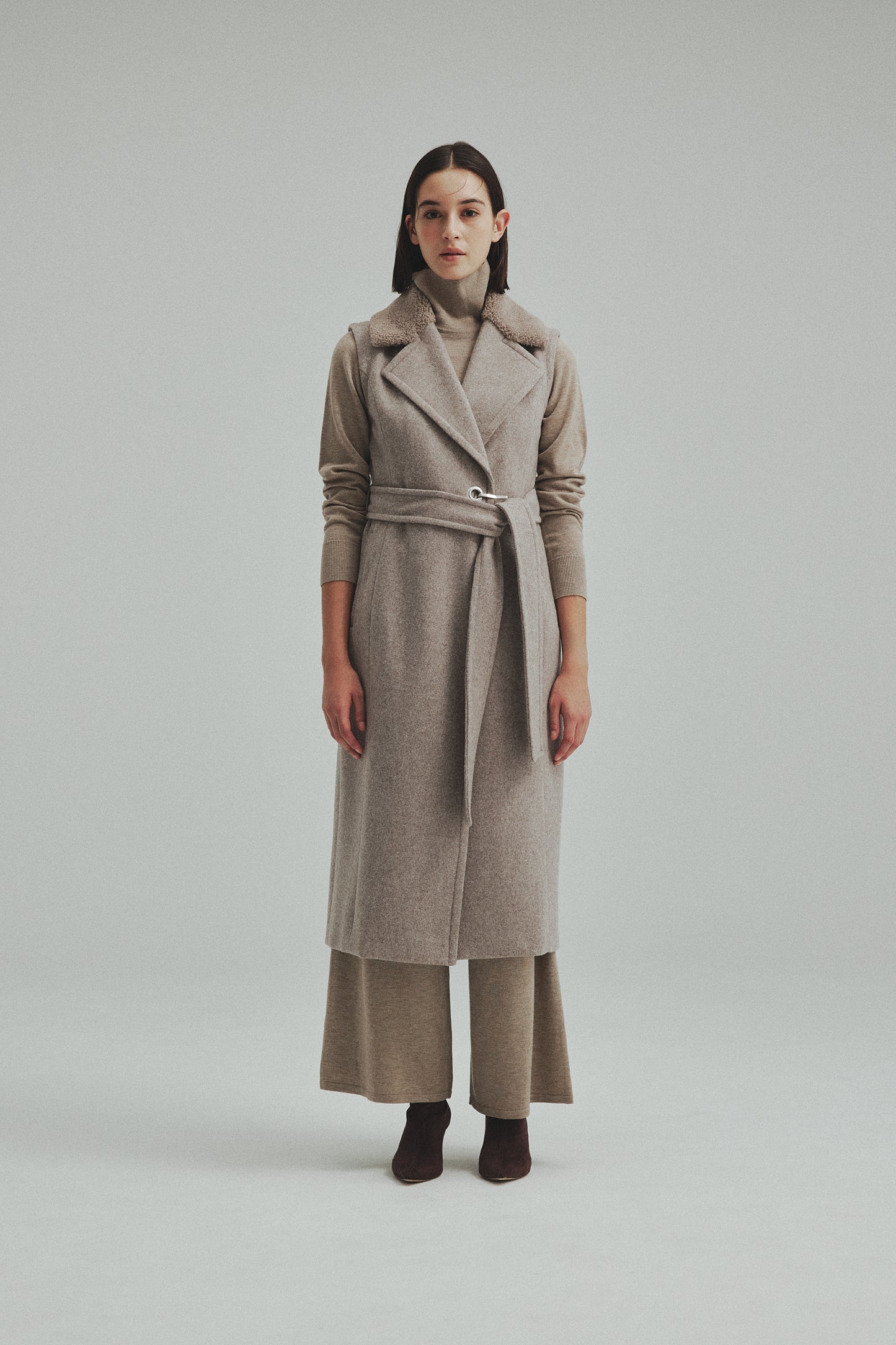 Wide knit Pants