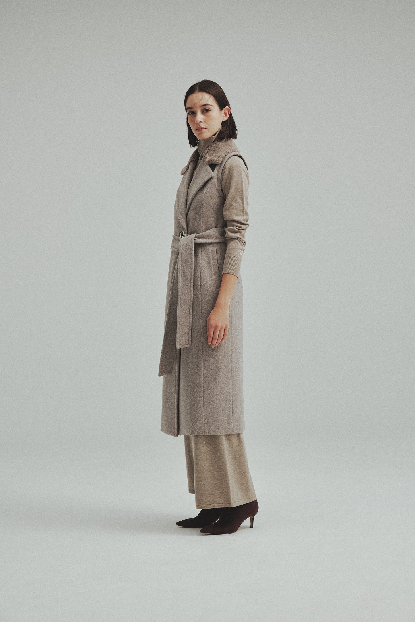 Wide knit Pants