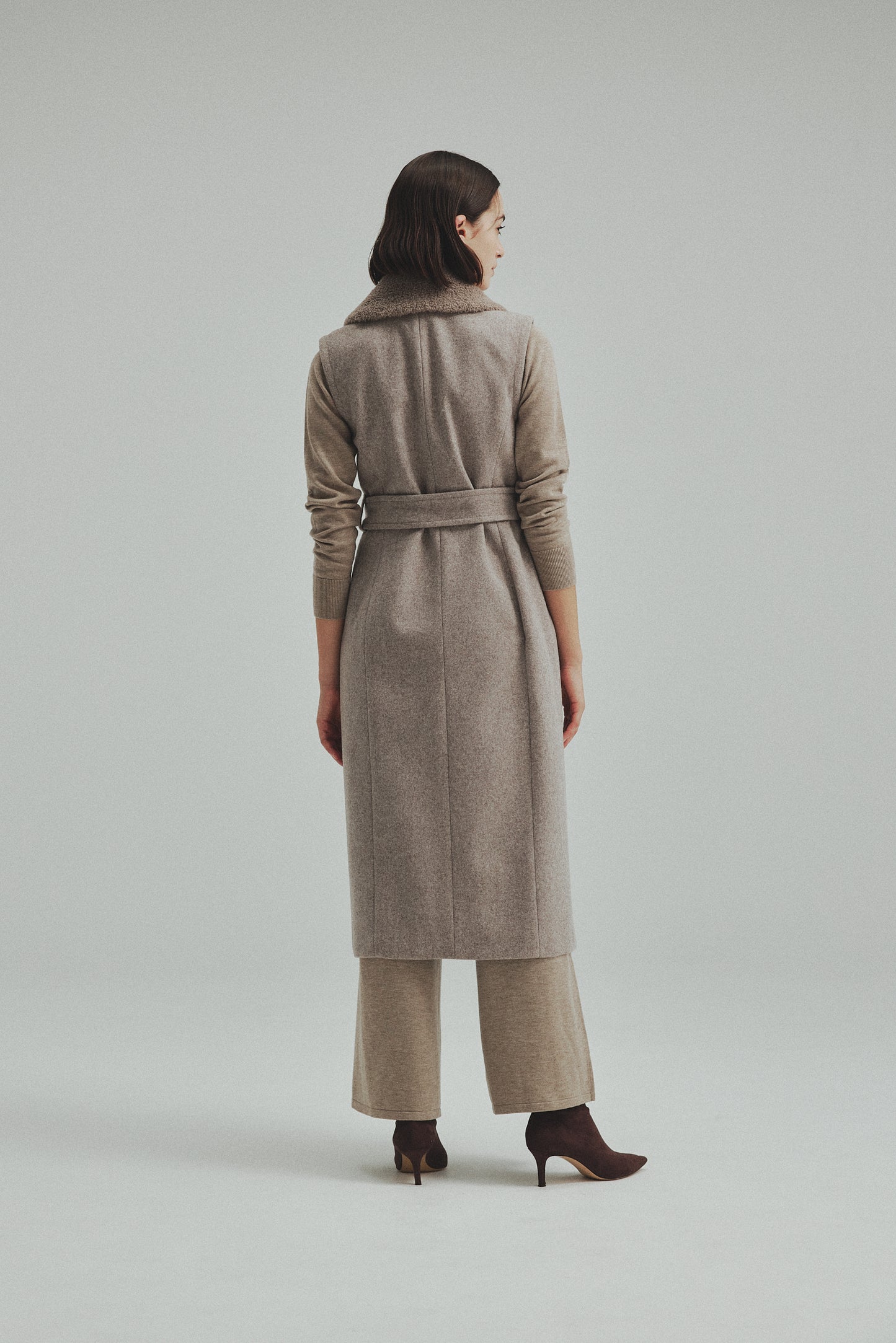 Wide knit Pants