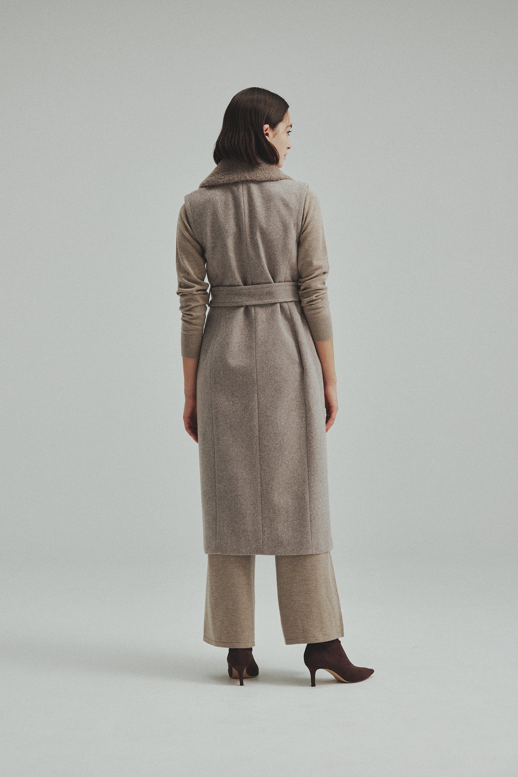 Wide knit Pants