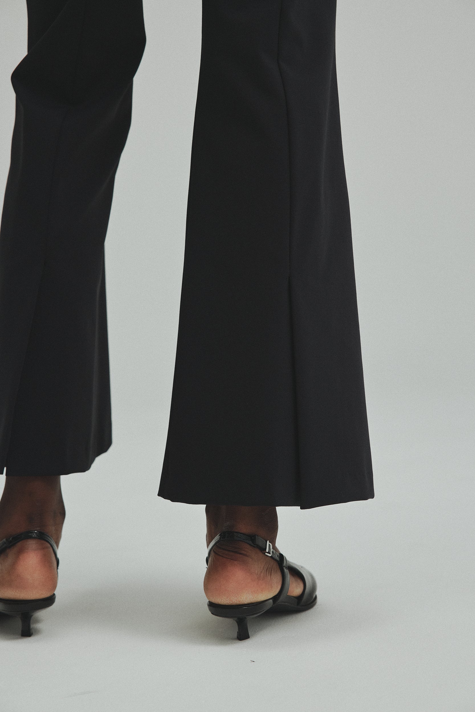 Back vents Flare pants