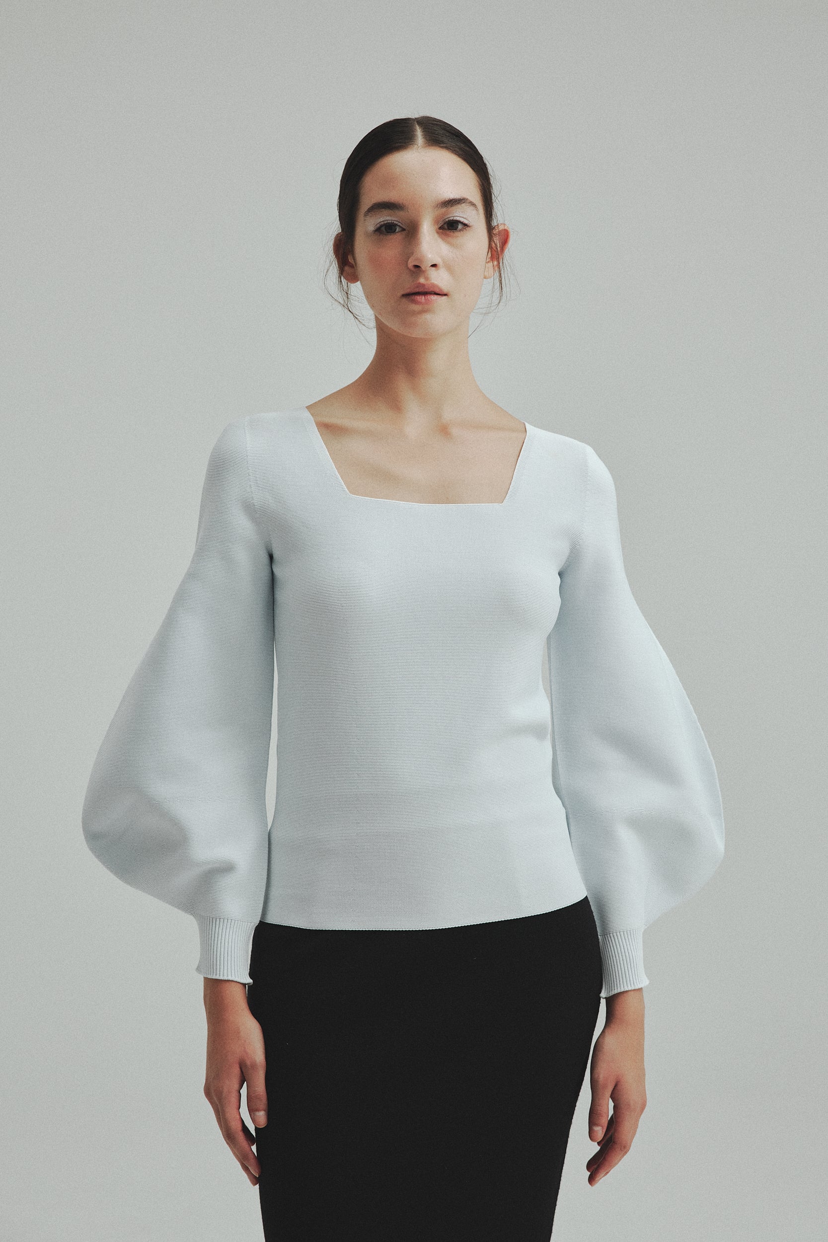Cocoon Sleeve Wholegarment knit – L'AUBE BLANC