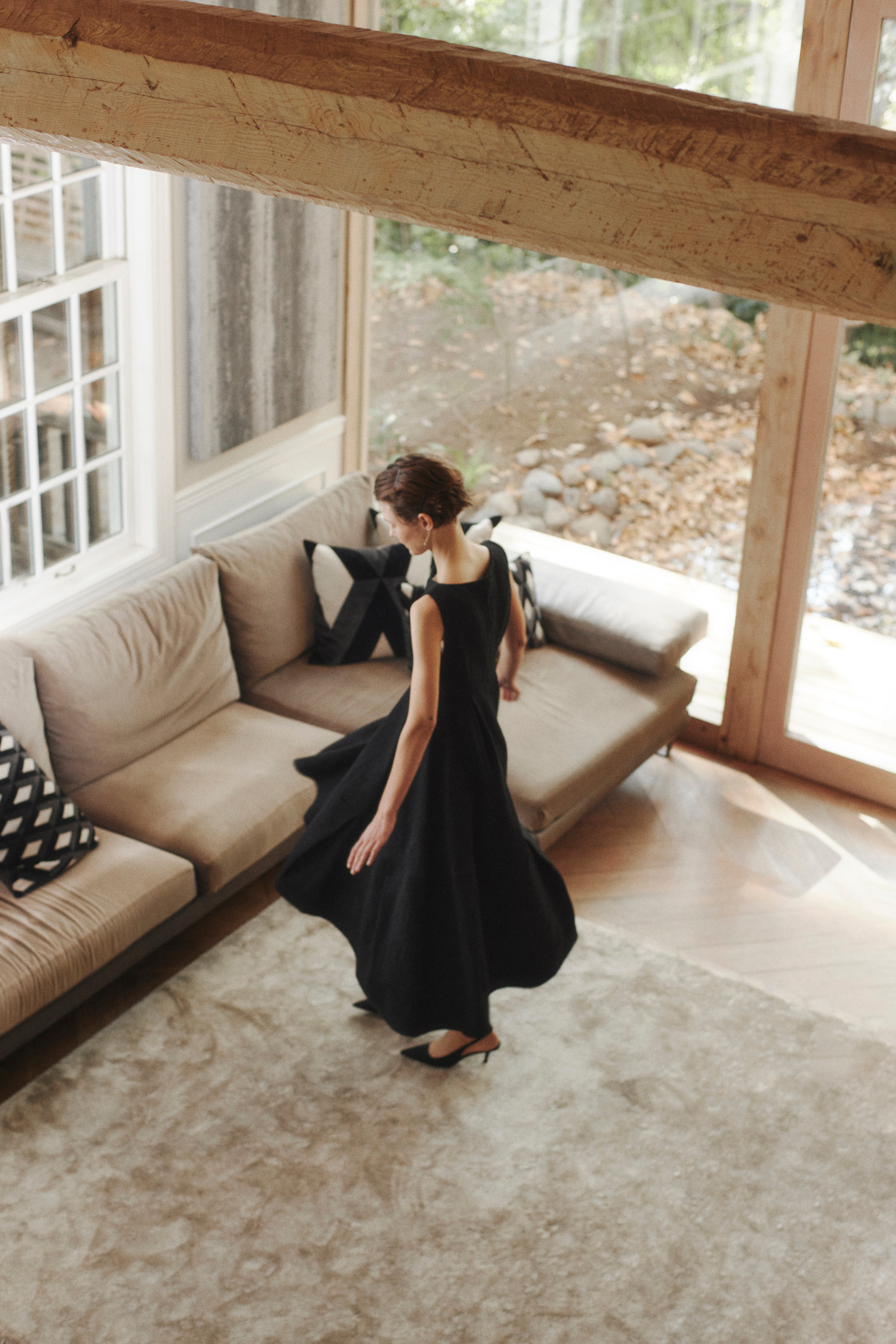 Keyneck Jacquard Dress