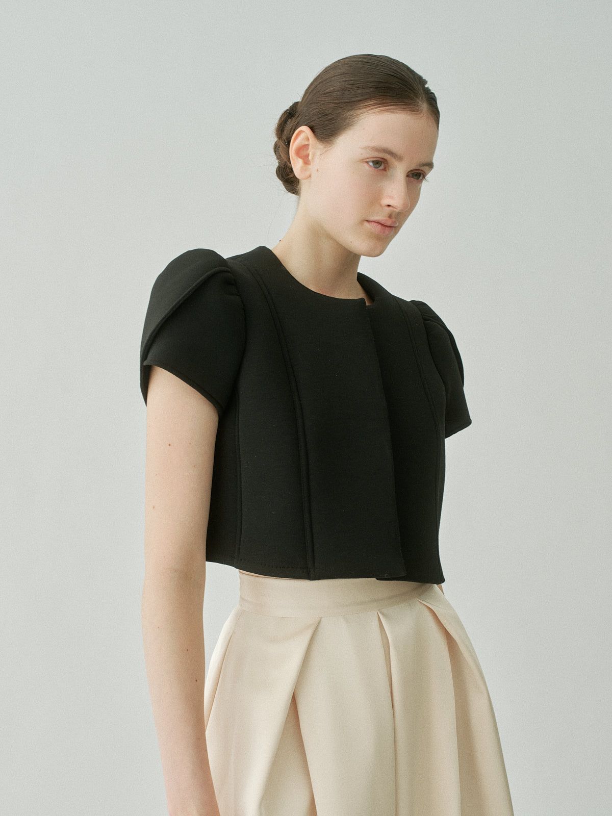 Tulip Sleeve Compact Jacket