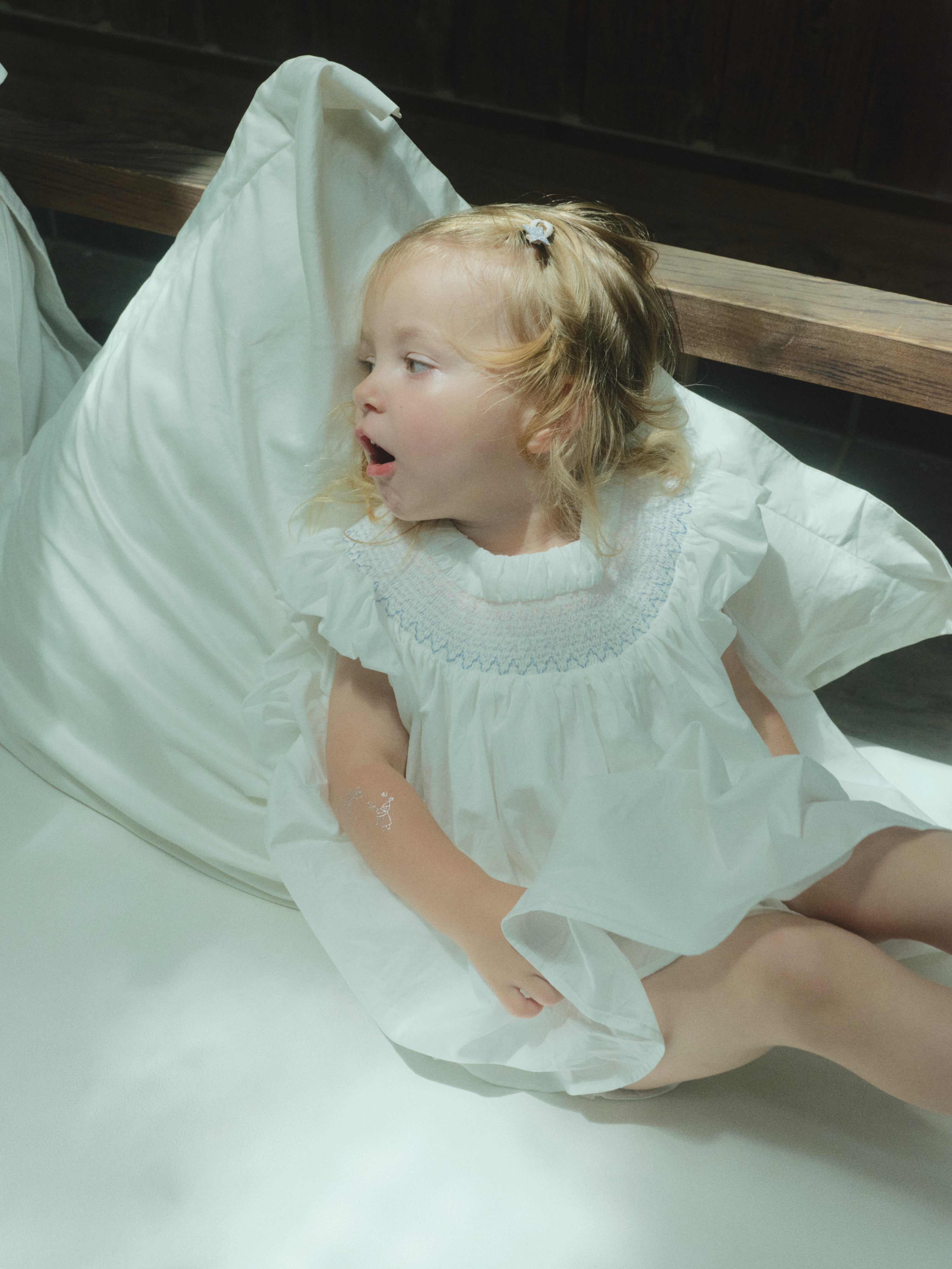 Rainbow Smocking Dress