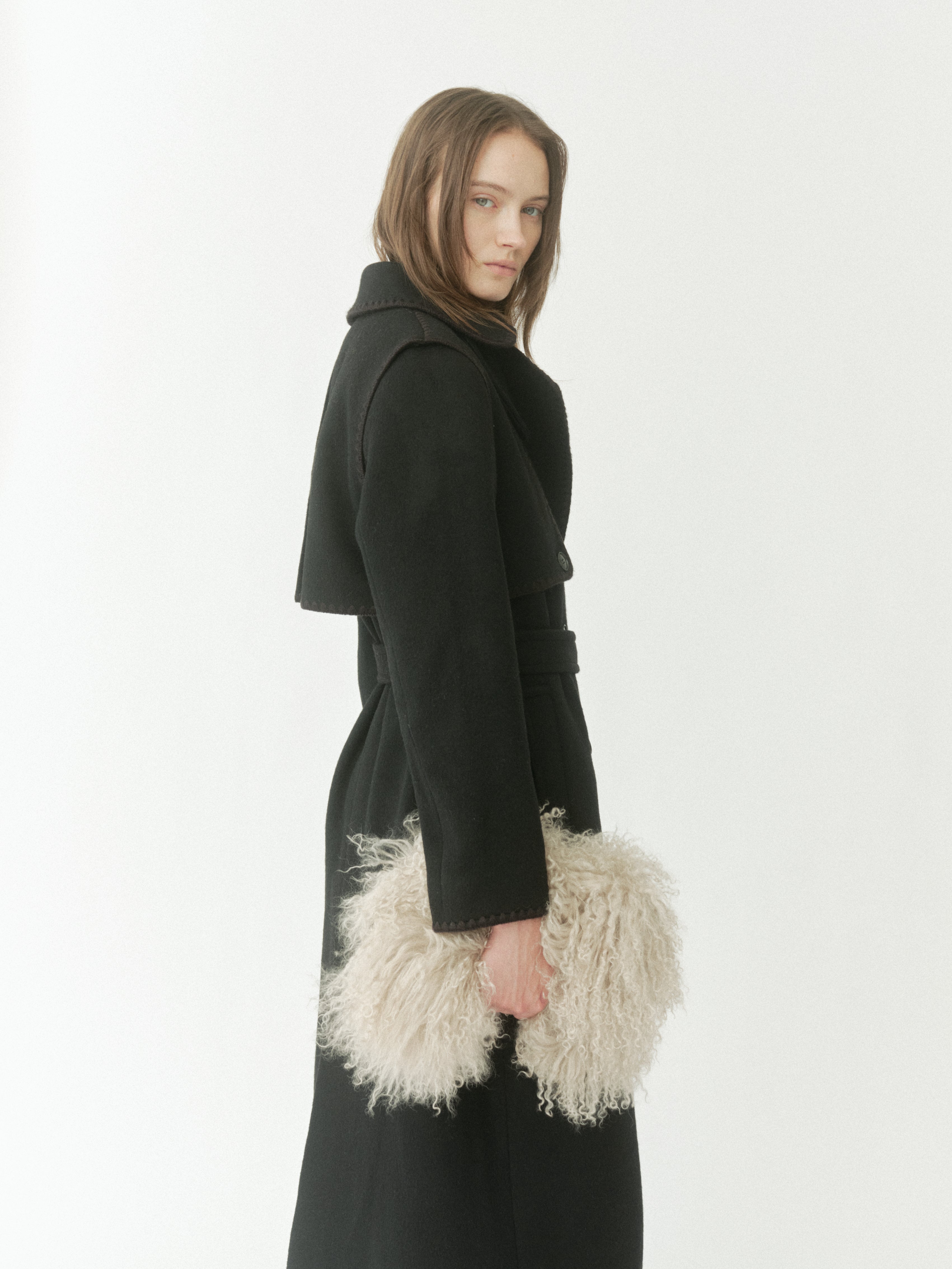 Royal Geelong Wool Trench Coat
