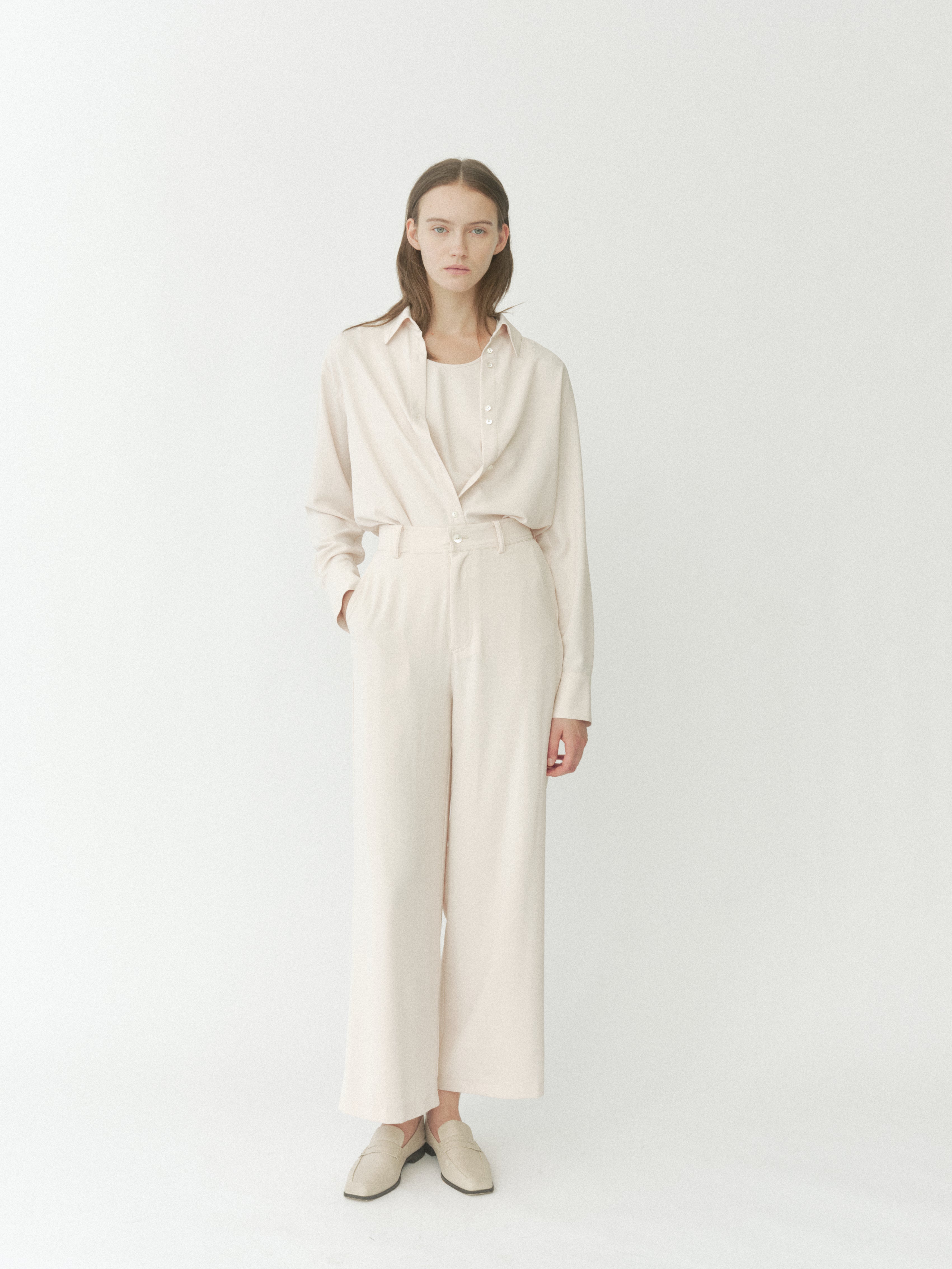 Fluid Matte Georgette Pants