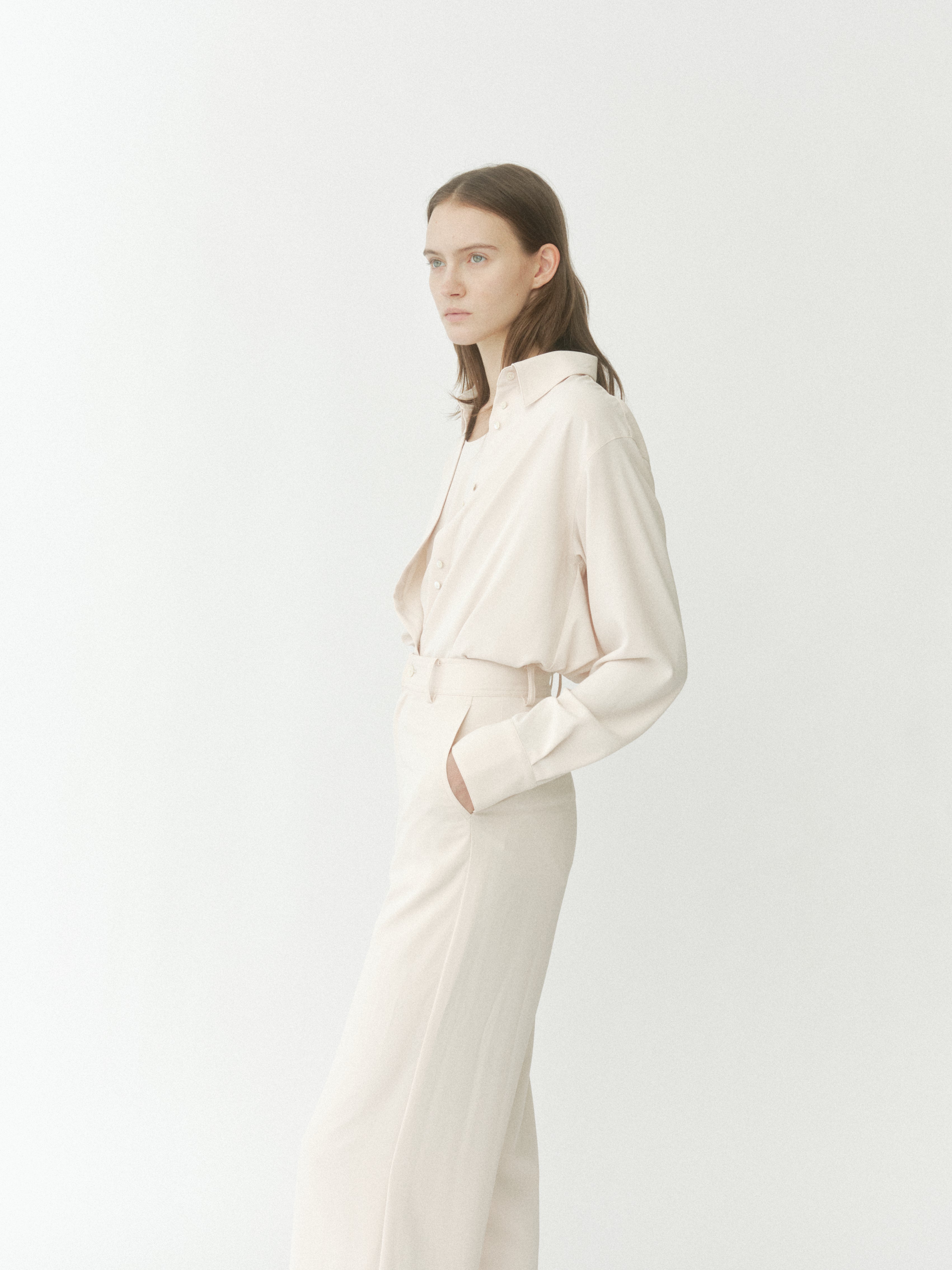 Fluid Matte Georgette Pants