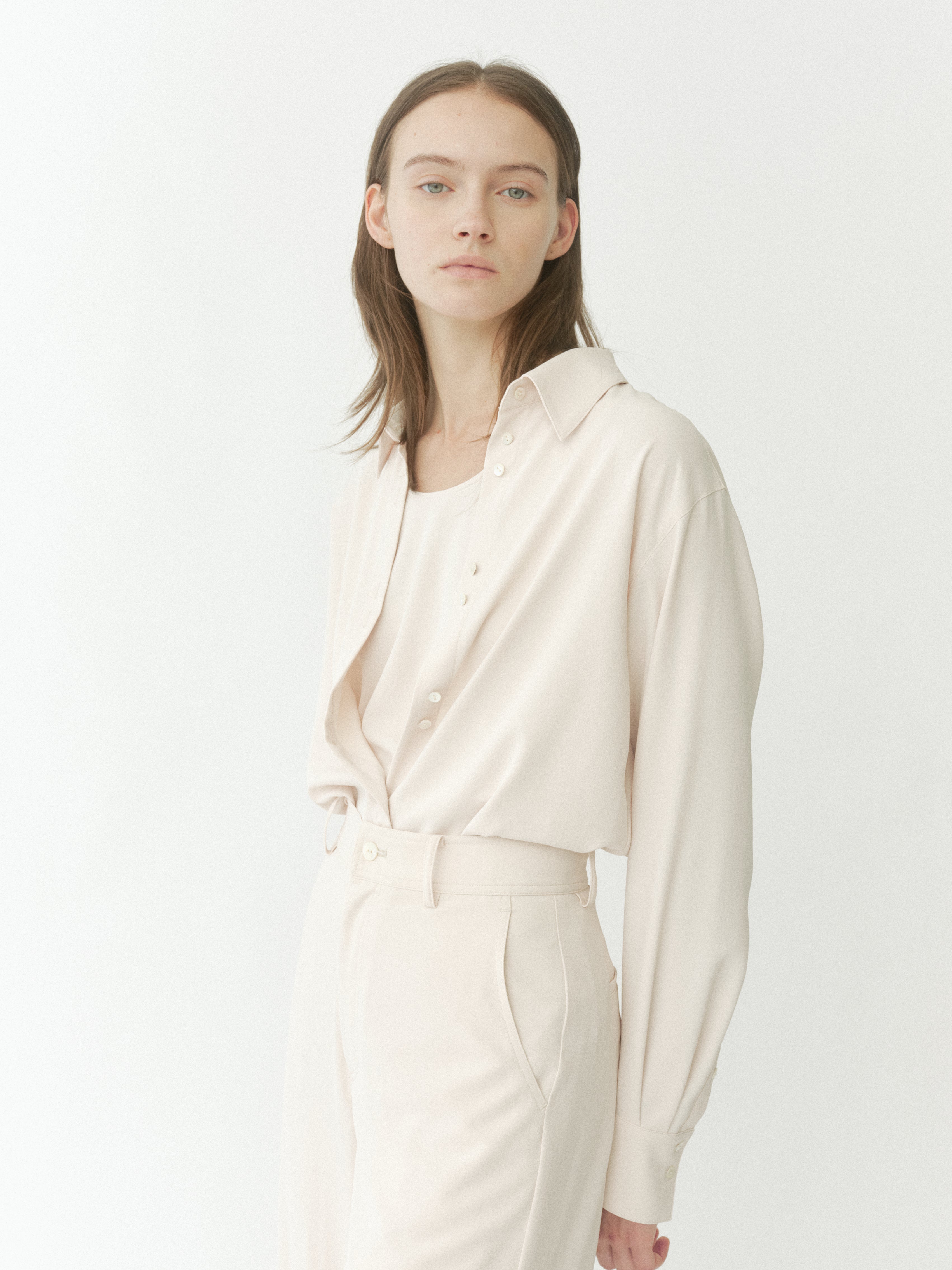 Fluid Matte Georgette Shirt
