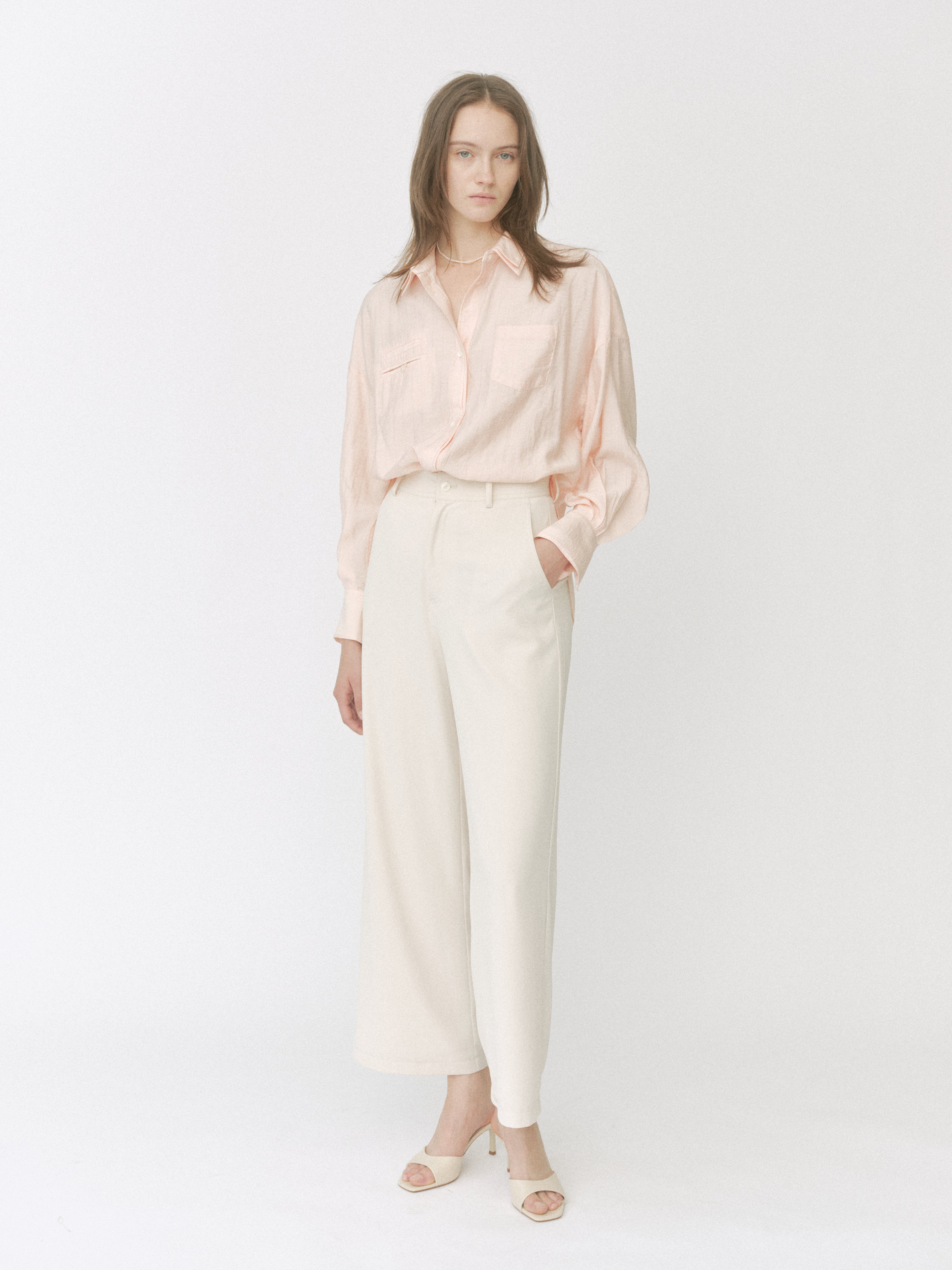 Fluid Matte Georgette Pants