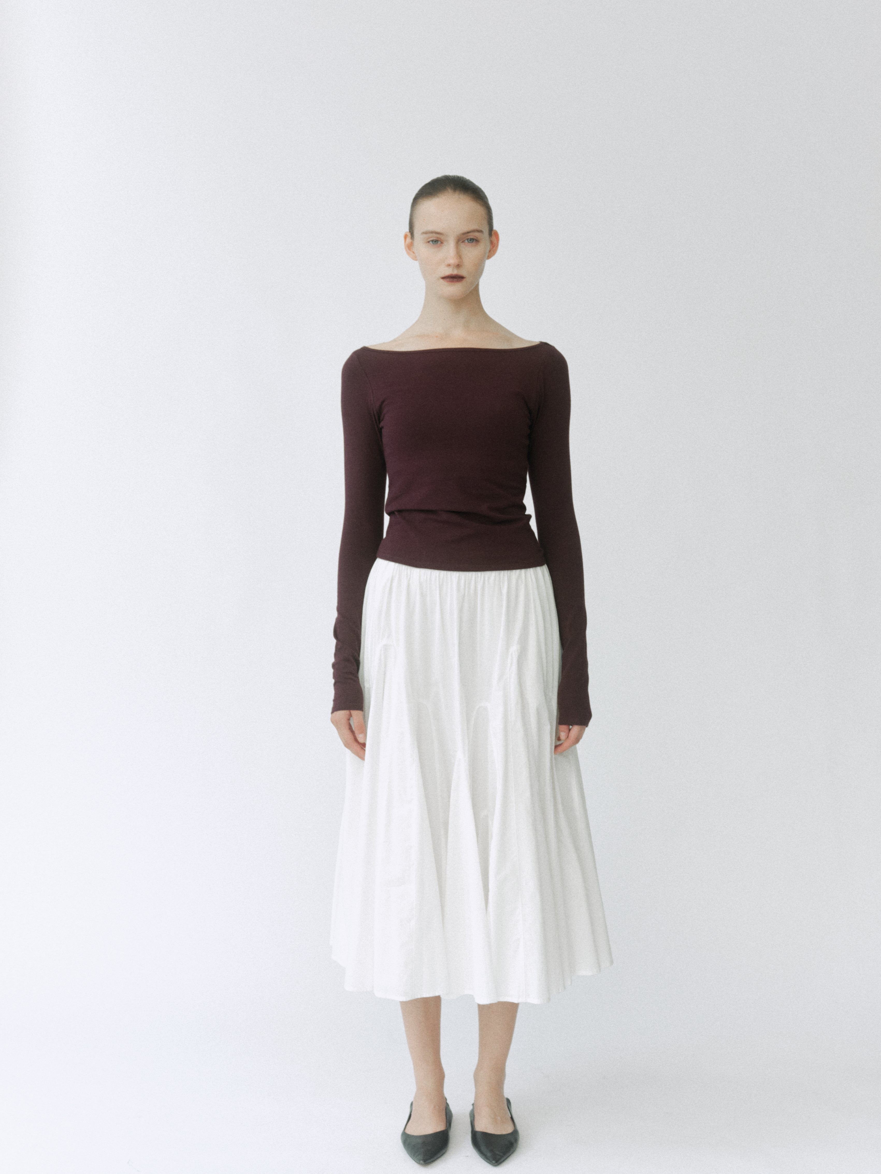 Arch Panel Flare Skirt
