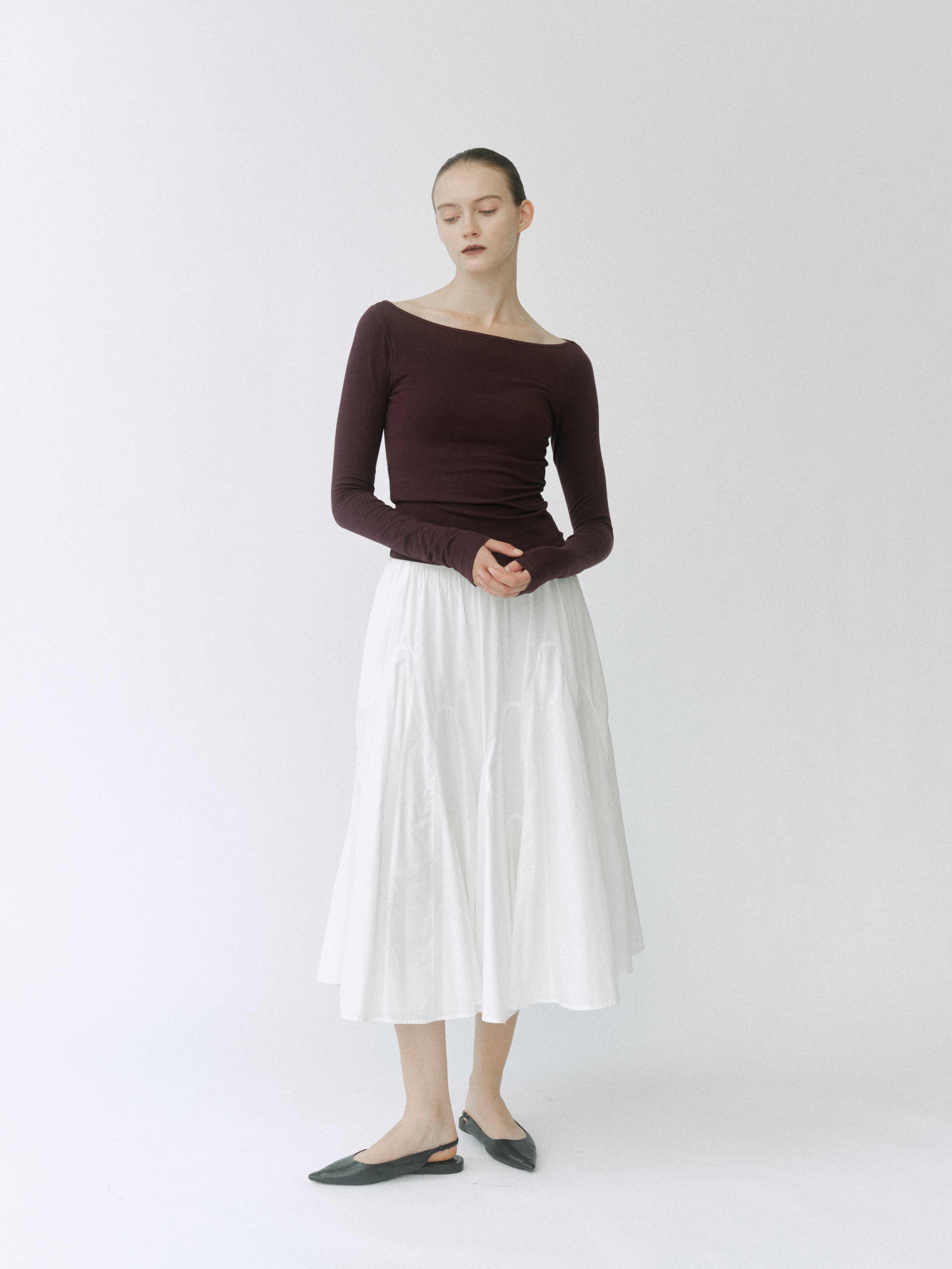 Arch Panel Flare Skirt