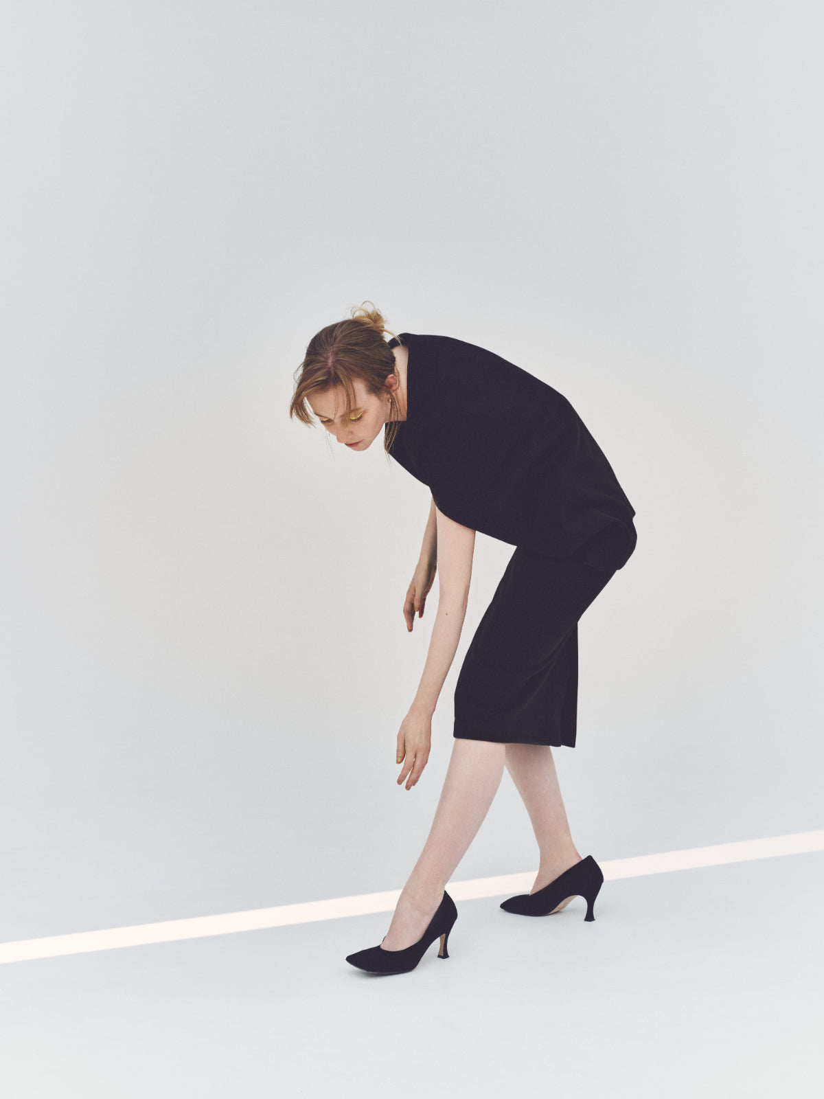 Narrow line Cape Dress