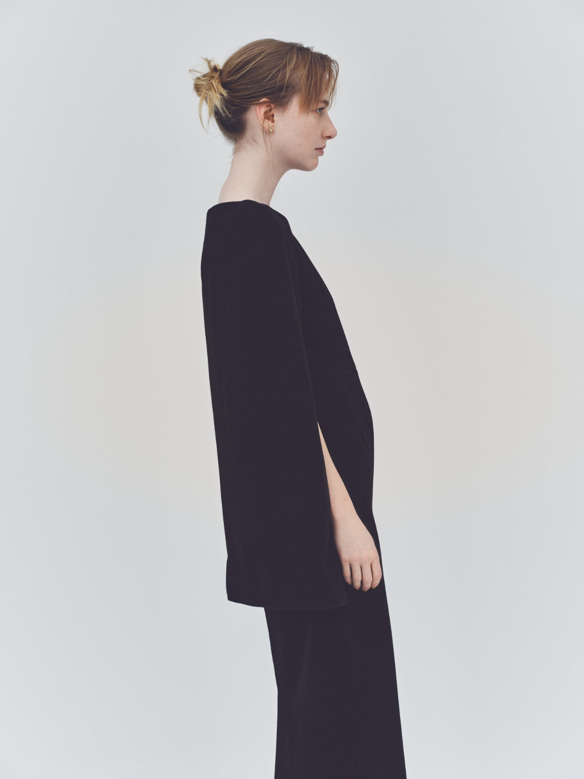 Narrow line Cape Dress