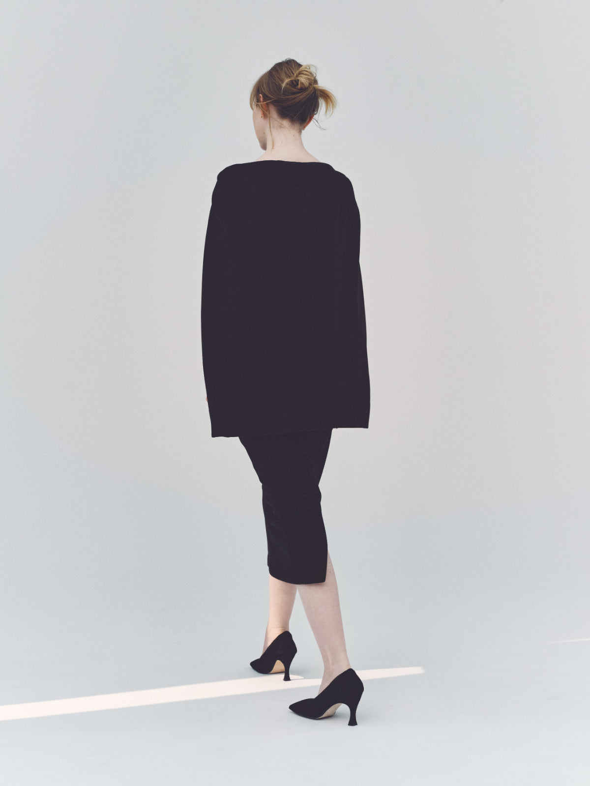 Narrow line Cape Dress