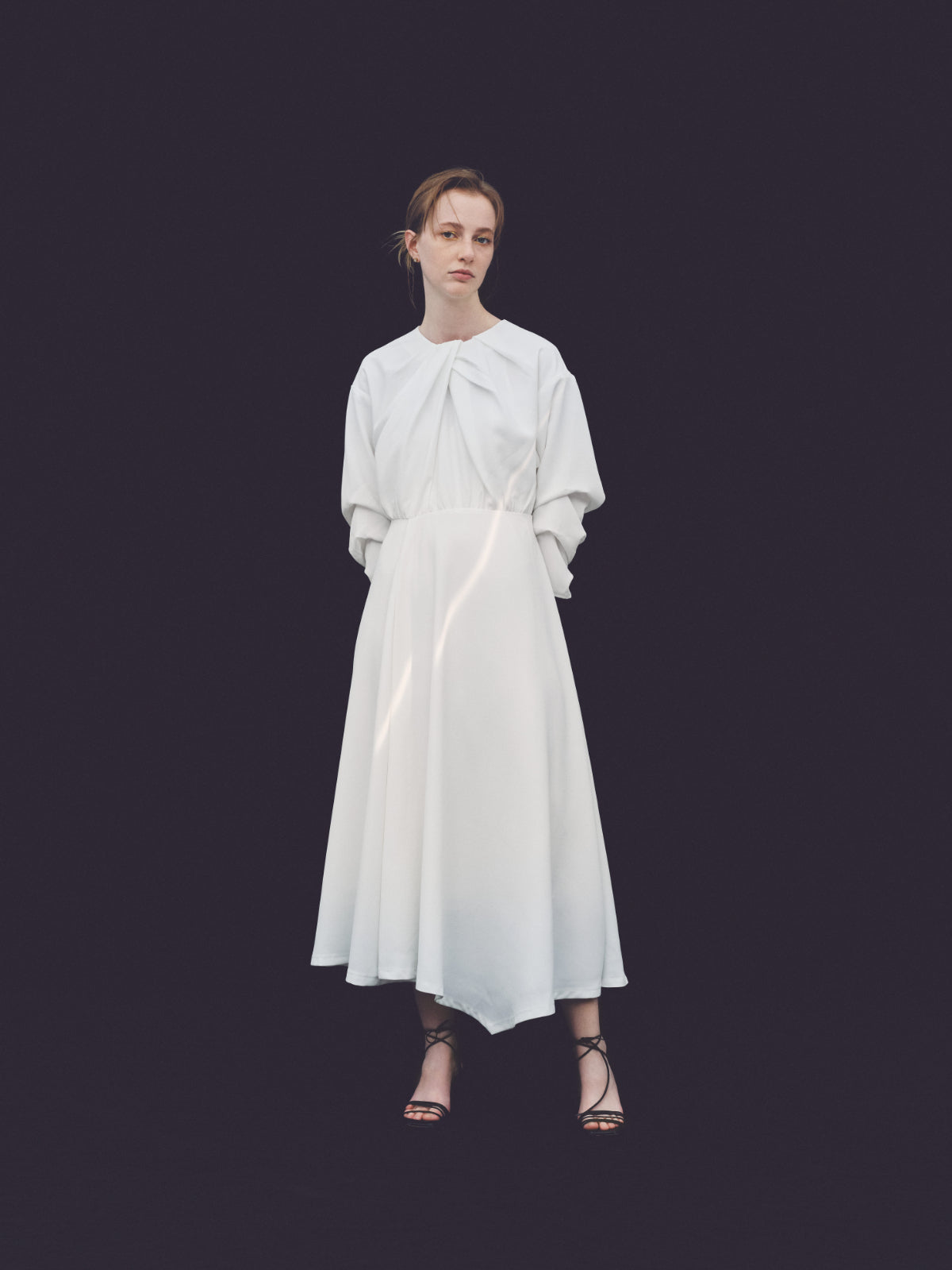 Twist Drape Dress