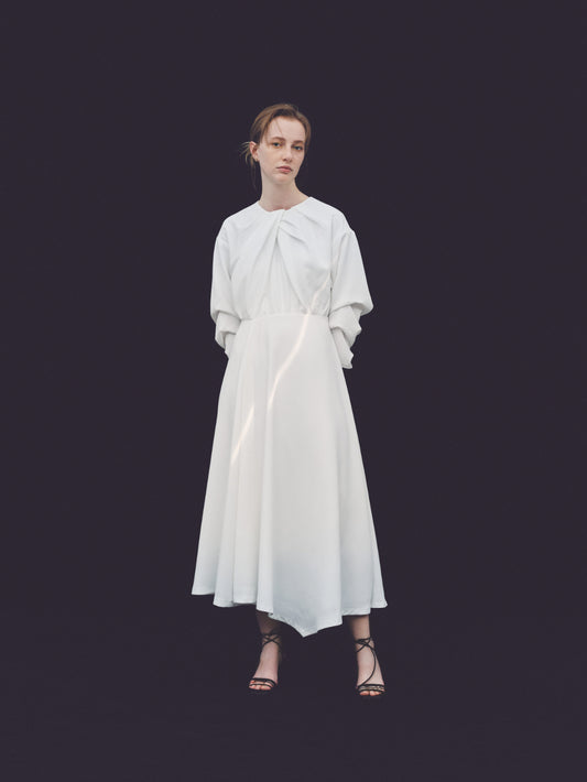 Twist Drape Dress
