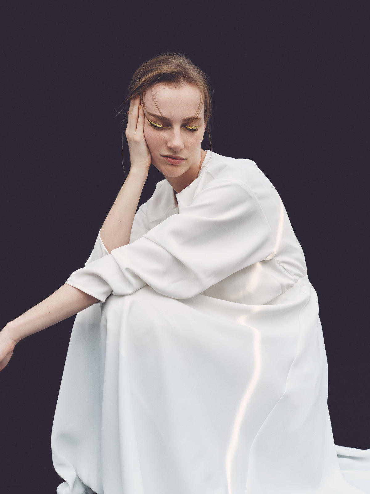 Twist Drape Dress
