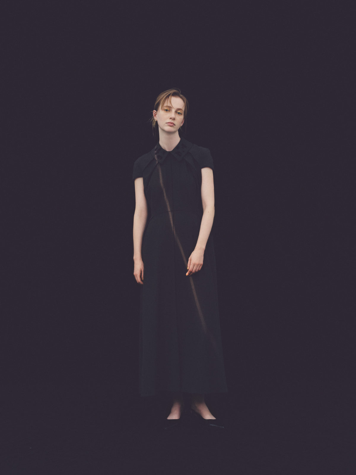 Embroidery collar Dress