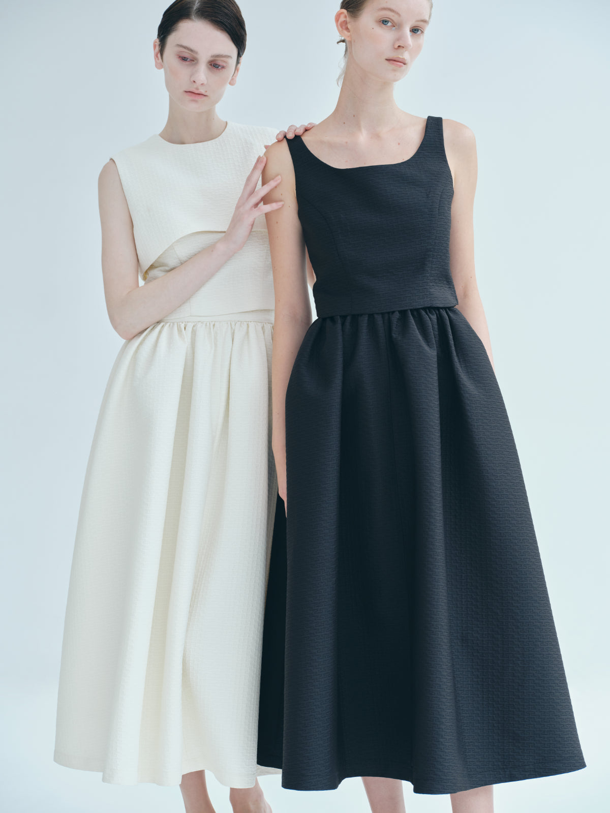 3way Jacquard dress